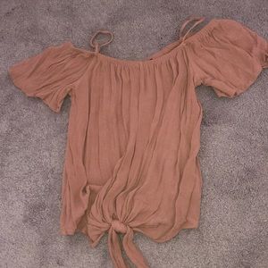 Off the shoulder top
